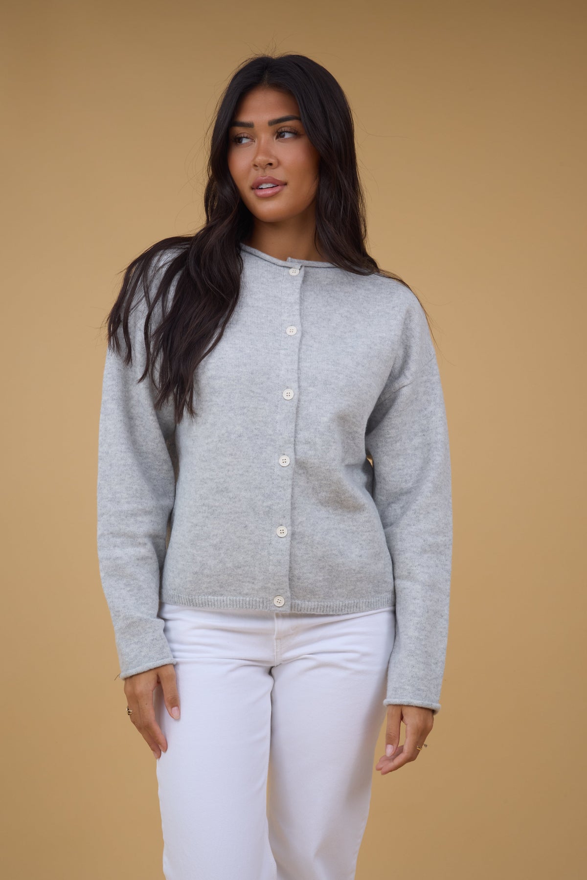 The Juliet Button Down Cardigan WOMEN'S CARDIGAN Mod Ref 