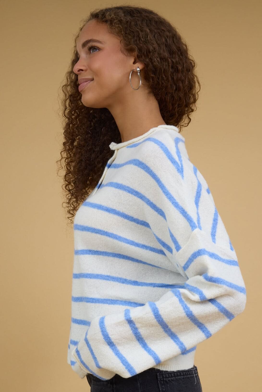 Bentley Striped Cardigan WOMEN'S CARDIGAN Things Between 