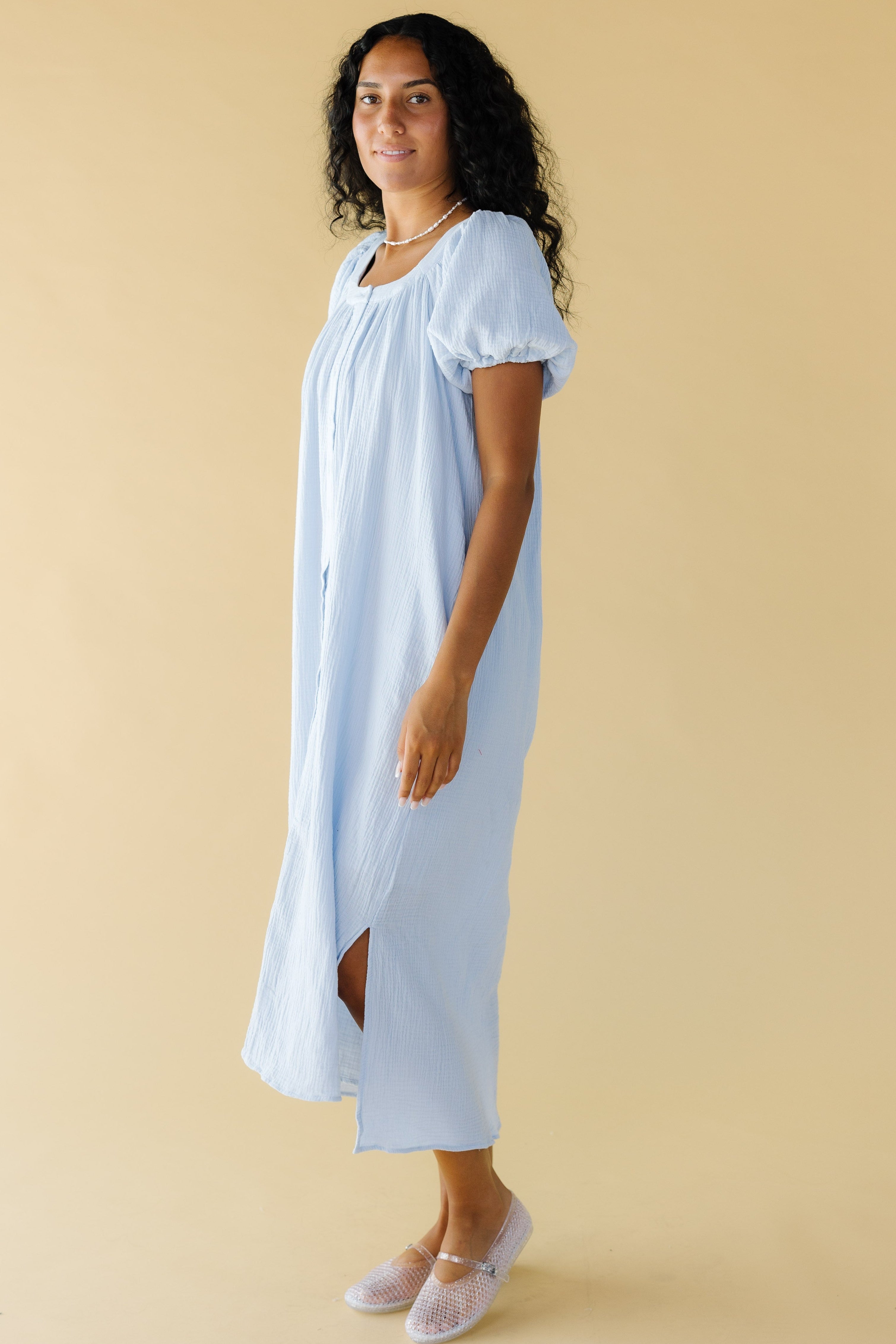 Brass & Roe The Modest Daybreak Button Down Dress – Called to Surf