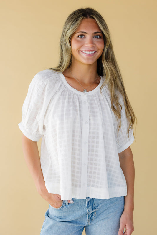 Citrus Southtown Button Top WOMEN'S TOP Citrus 