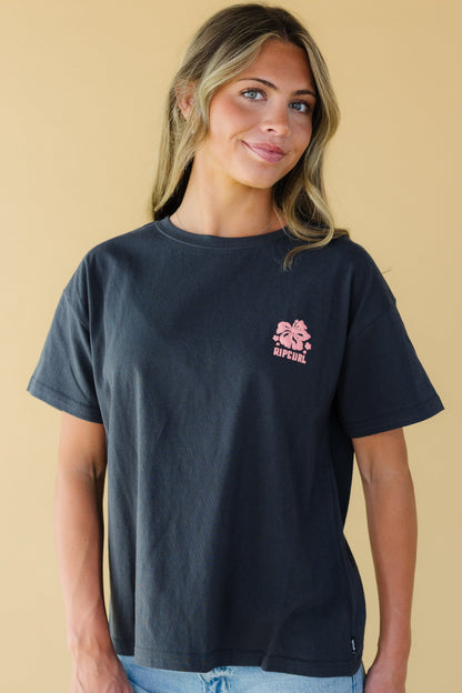 Rip Curl Surf Puff Party Pack Relaxed in black for women and teenage girls.