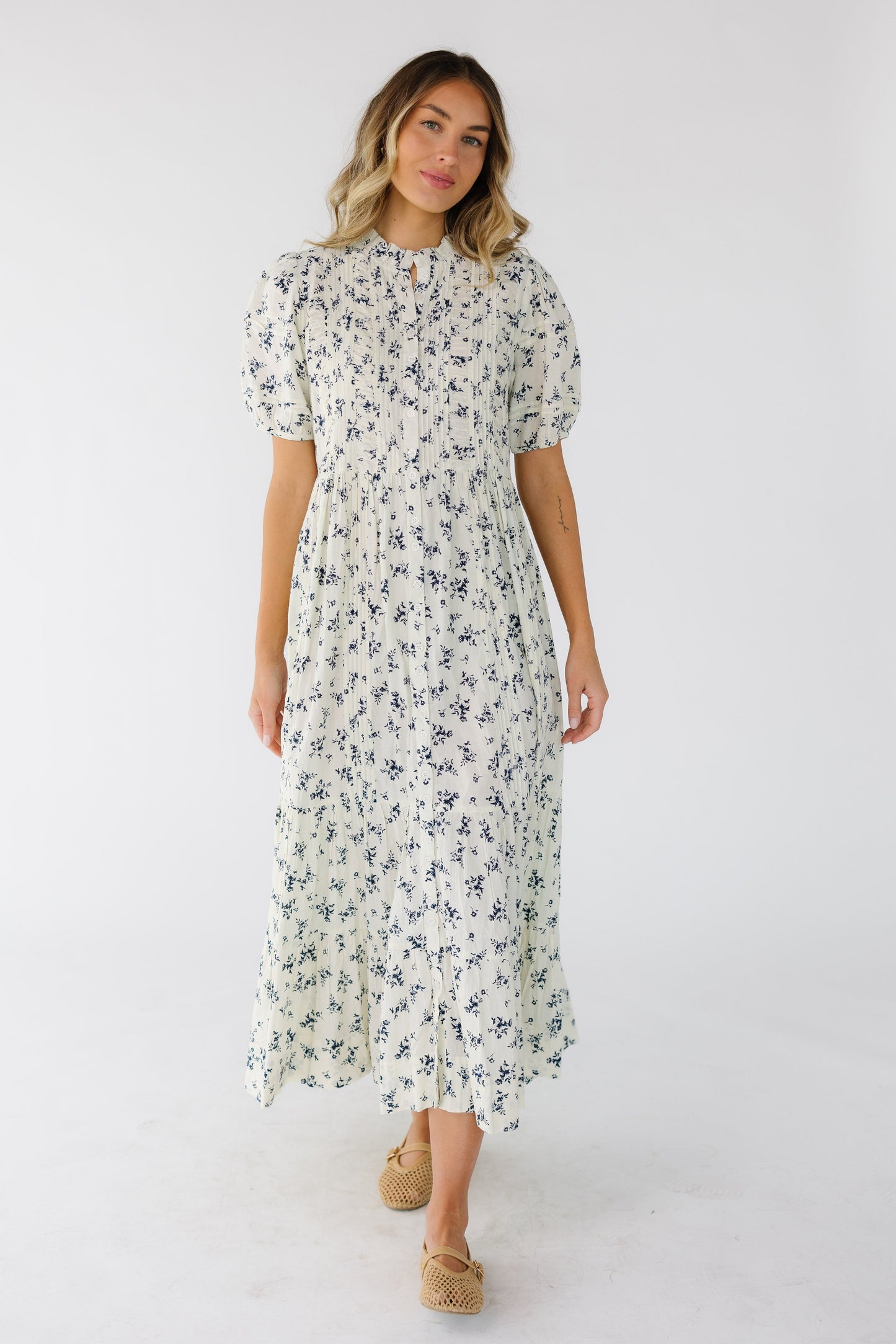 Citrus Flower Fields Maxi Dress WOMEN'S DRESS Citrus 