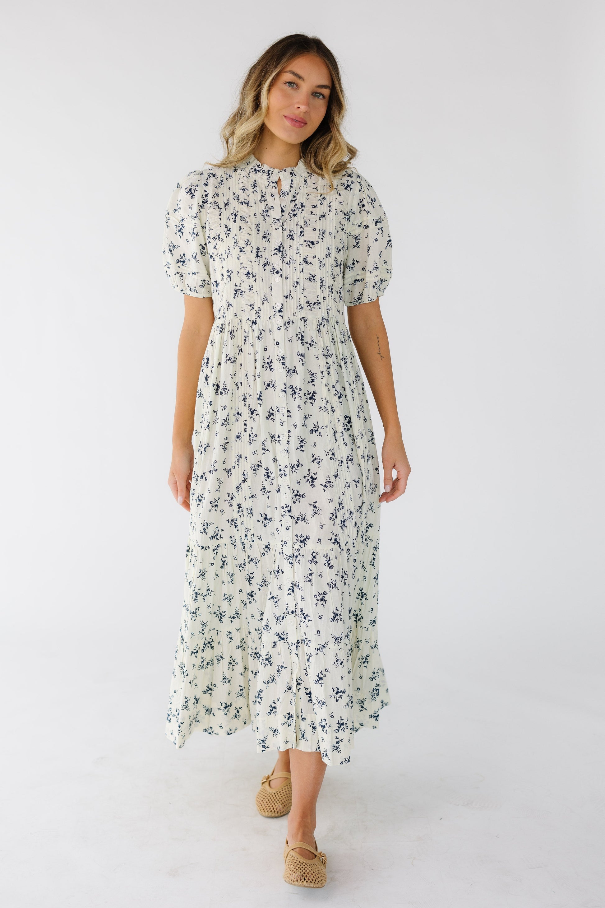 Citrus Flower Fields Maxi Dress WOMEN'S DRESS Citrus 