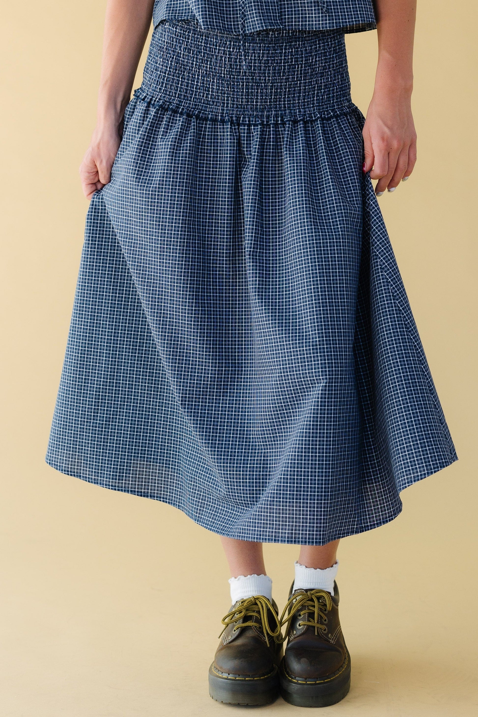 Holland Maxi Skirt WOMEN'S SKIRTS Mod Ref Navy S 