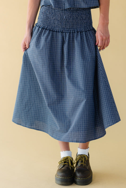 Holland Maxi Skirt WOMEN'S SKIRTS Mod Ref Navy S 
