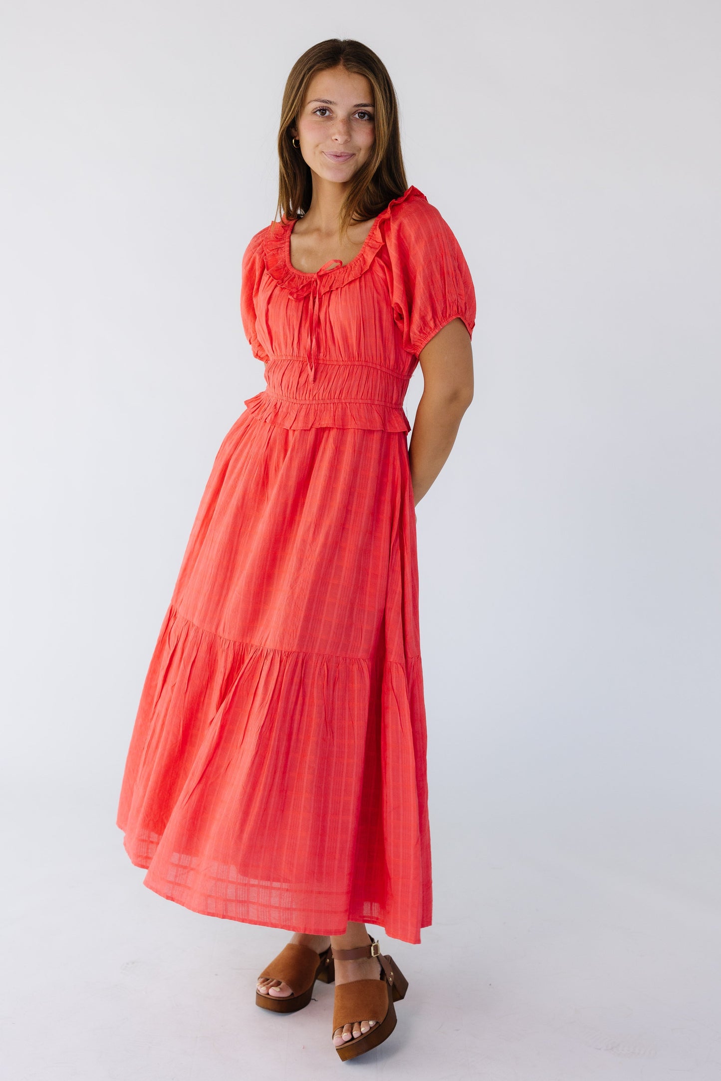 Citrus Jena Dress - Red WOMEN'S DRESS Citrus 