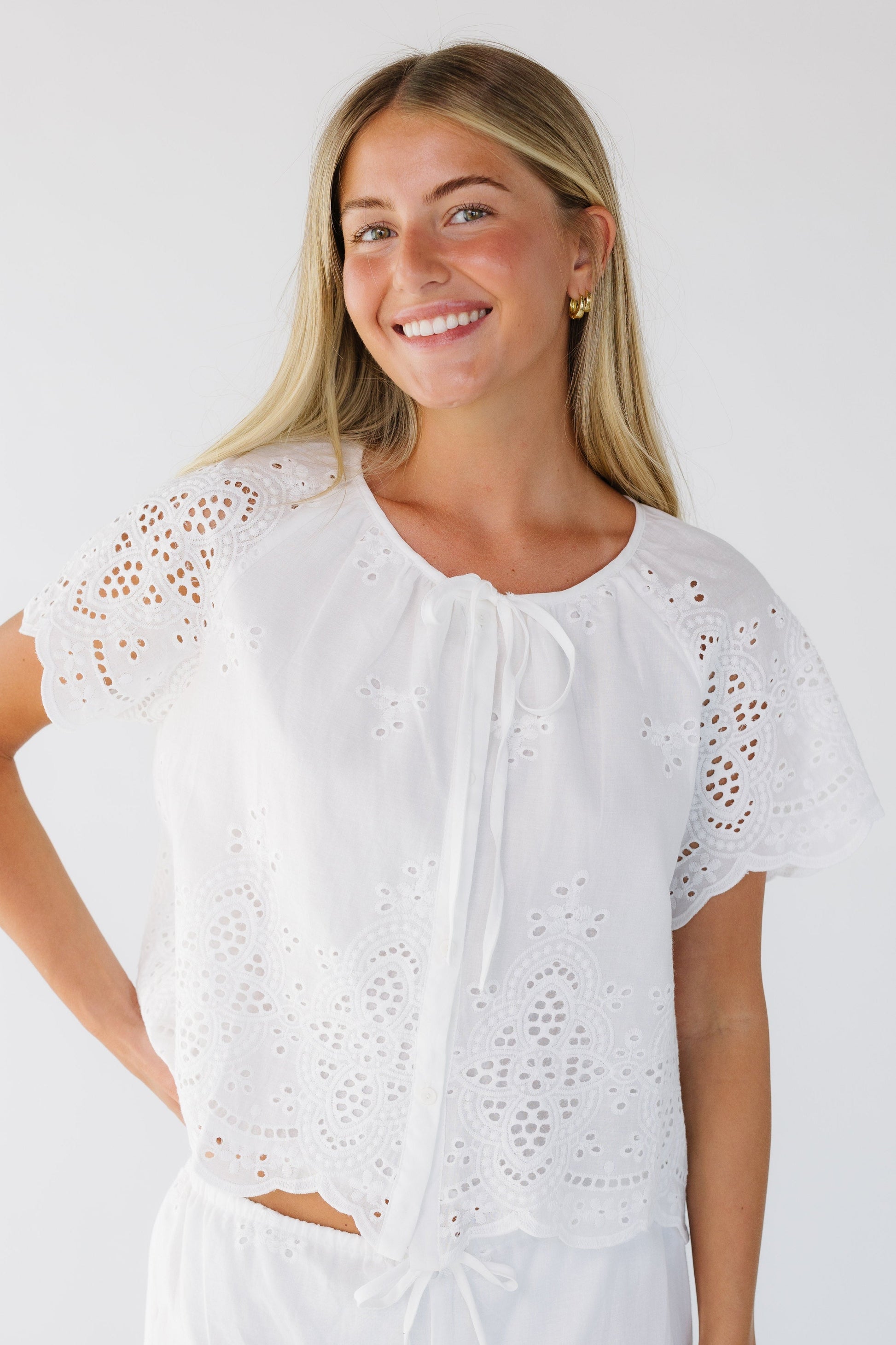 The Marisa Top WOMEN'S TOP Mod Ref White S 