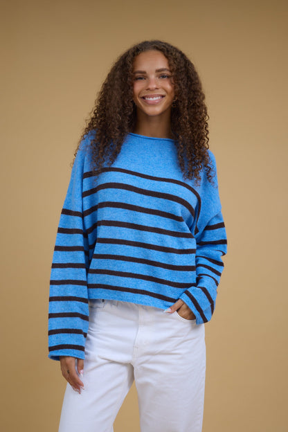 Zoey Striped Pullover Sweater WOMEN'S SWEATERS Things Between 
