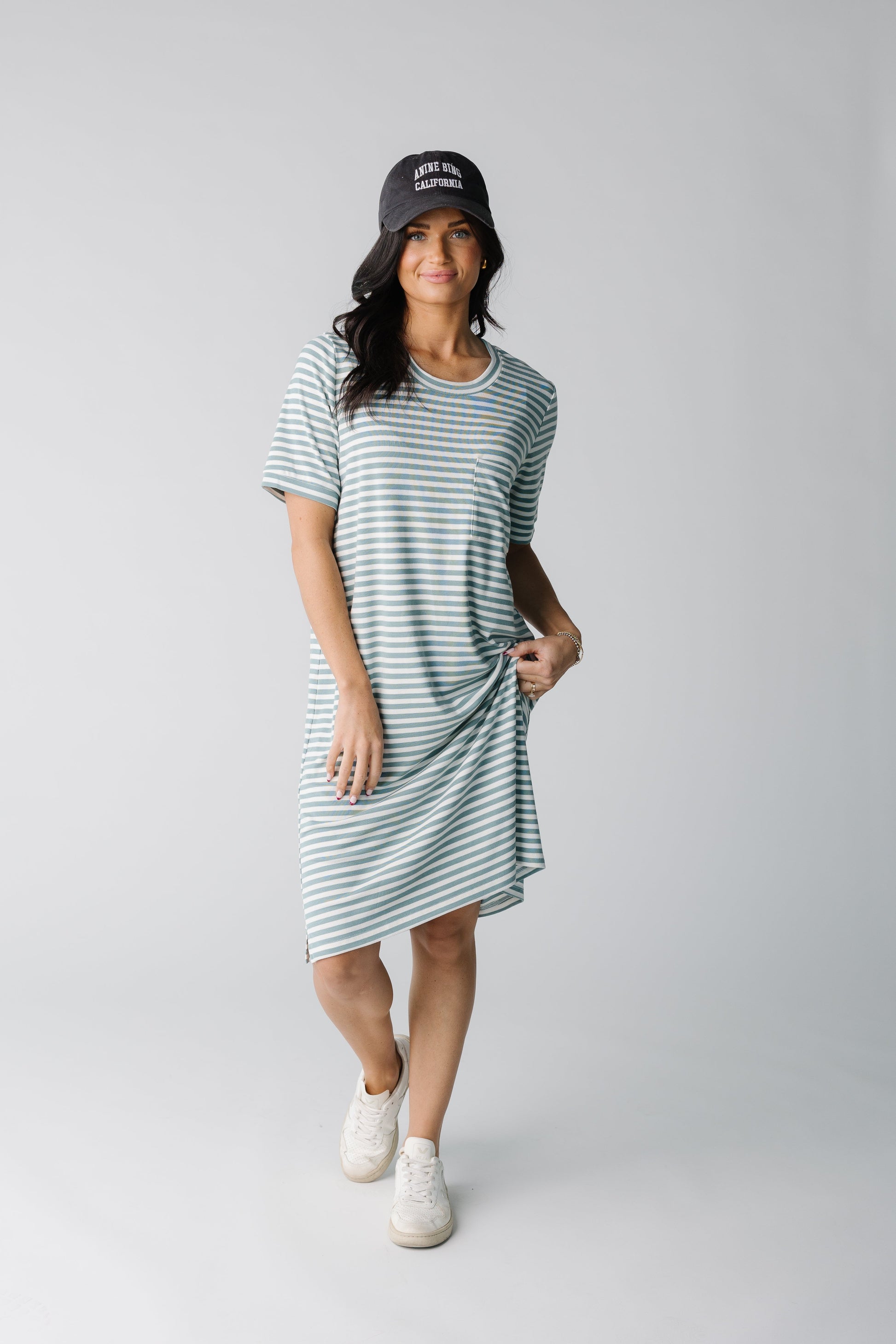 Brass & Roe Cozy T-Shirt Dress WOMEN'S DRESS brass & roe 