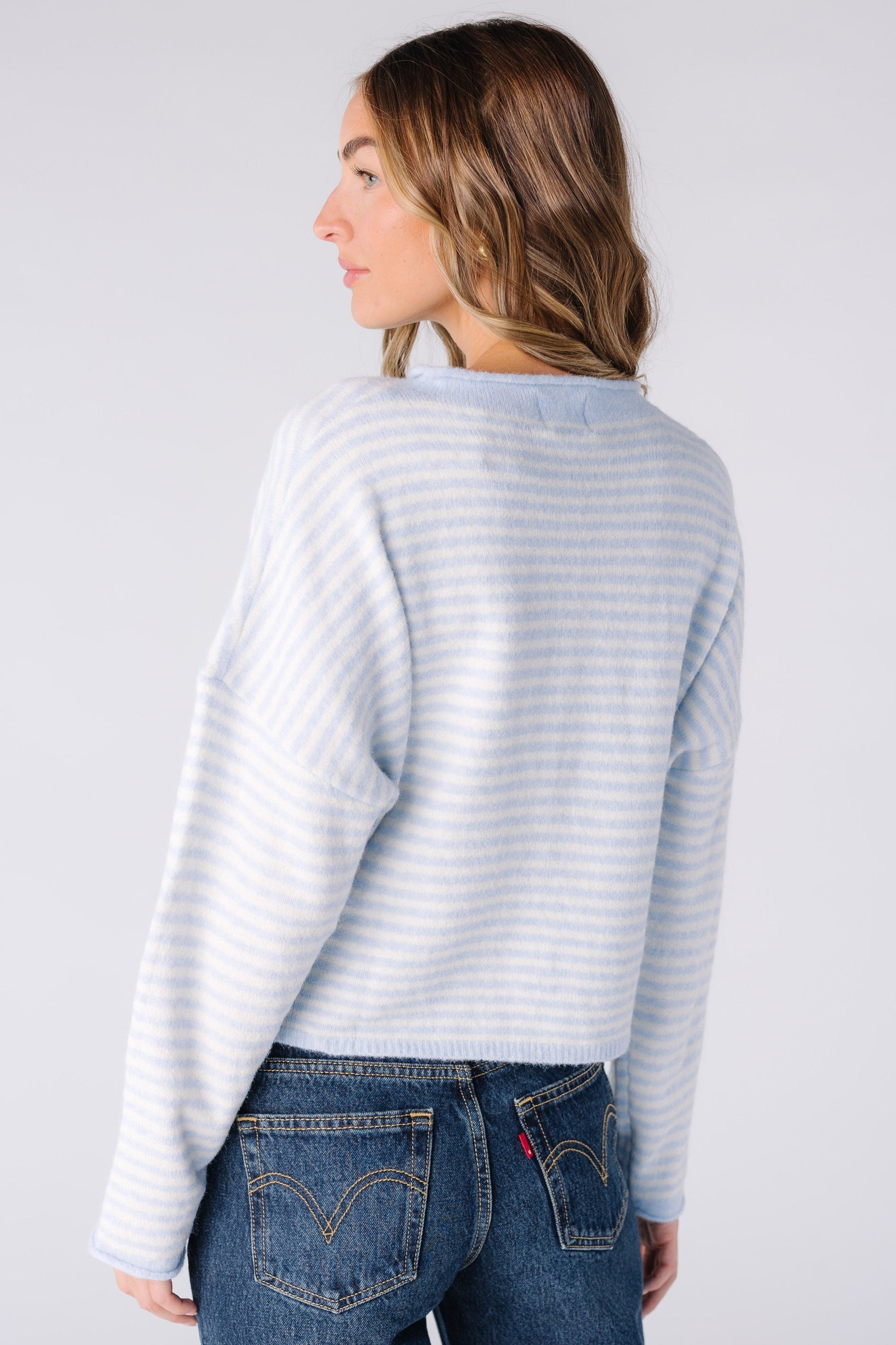 Aria New Stripe Cardigan WOMEN'S CARDIGAN Things Between 