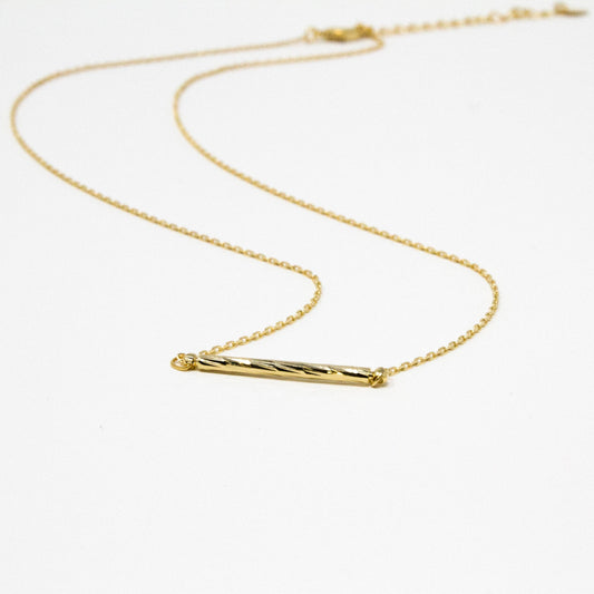 Gold Twist Necklace GOLD WOMEN'S JEWELRY Called to Surf 
