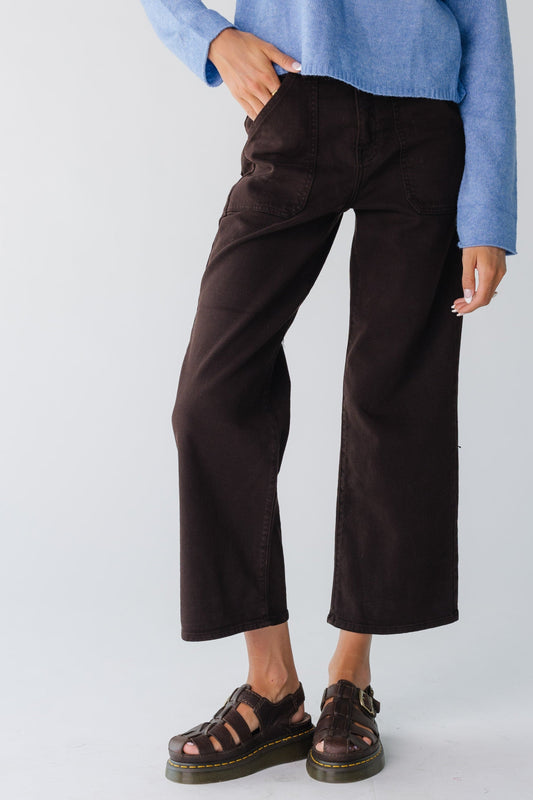 Best Friend Cargo Jean - New WOMEN'S JEANS Just Panmaco Inc. Chocolate 24 