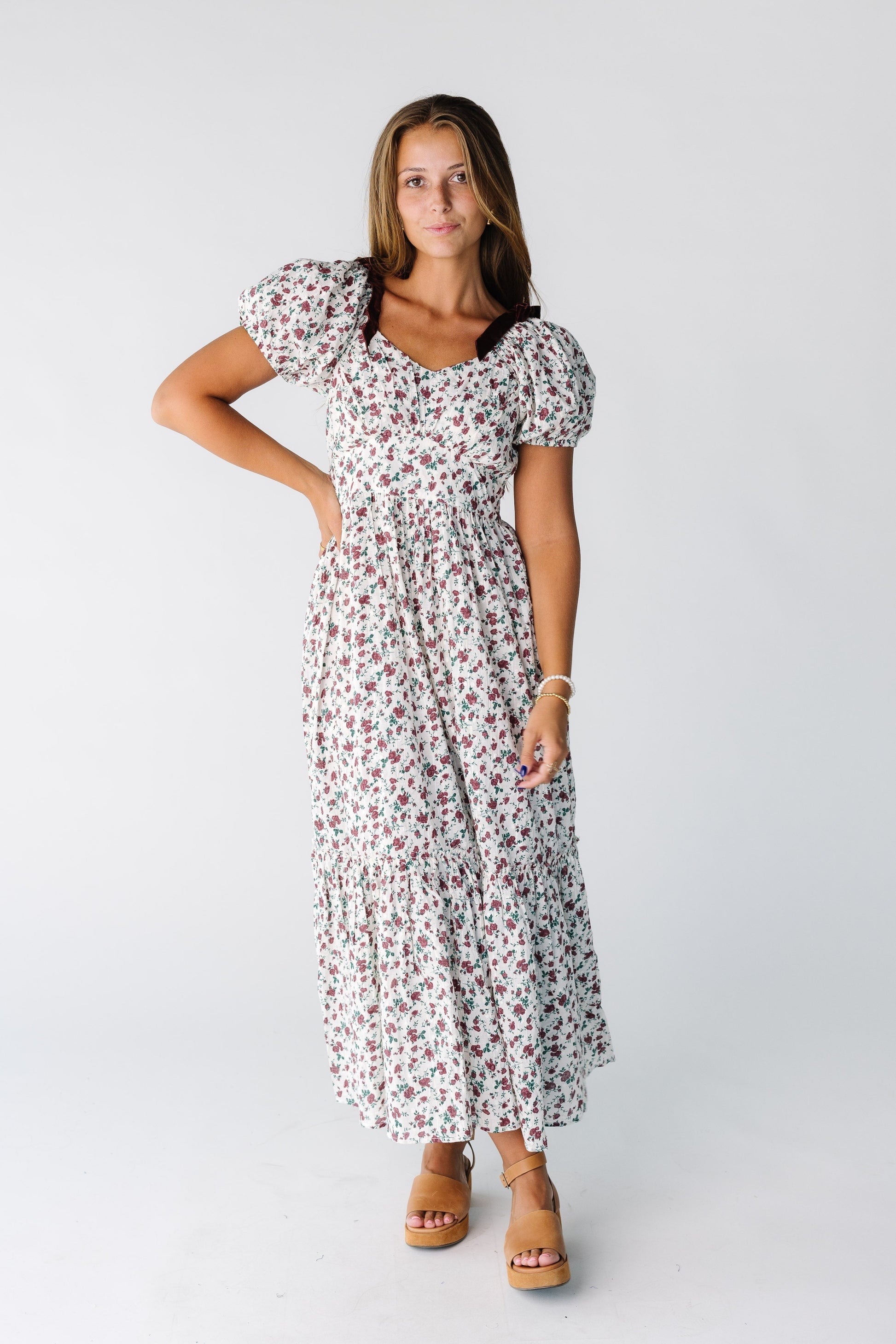 Citrus The Swiss Dobby Bow Dress WOMEN'S DRESS Citrus 