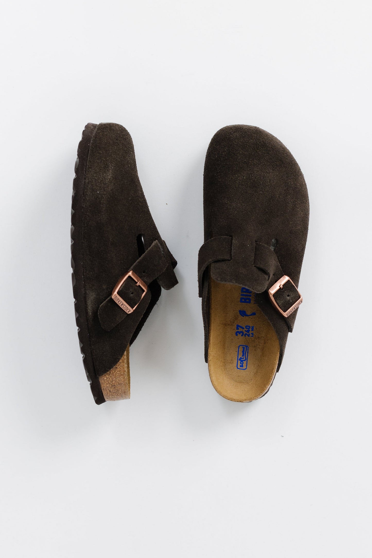 Birkenstock Boston Soft Footbed Suede Leather WOMEN'S SHOES Birkenstock 