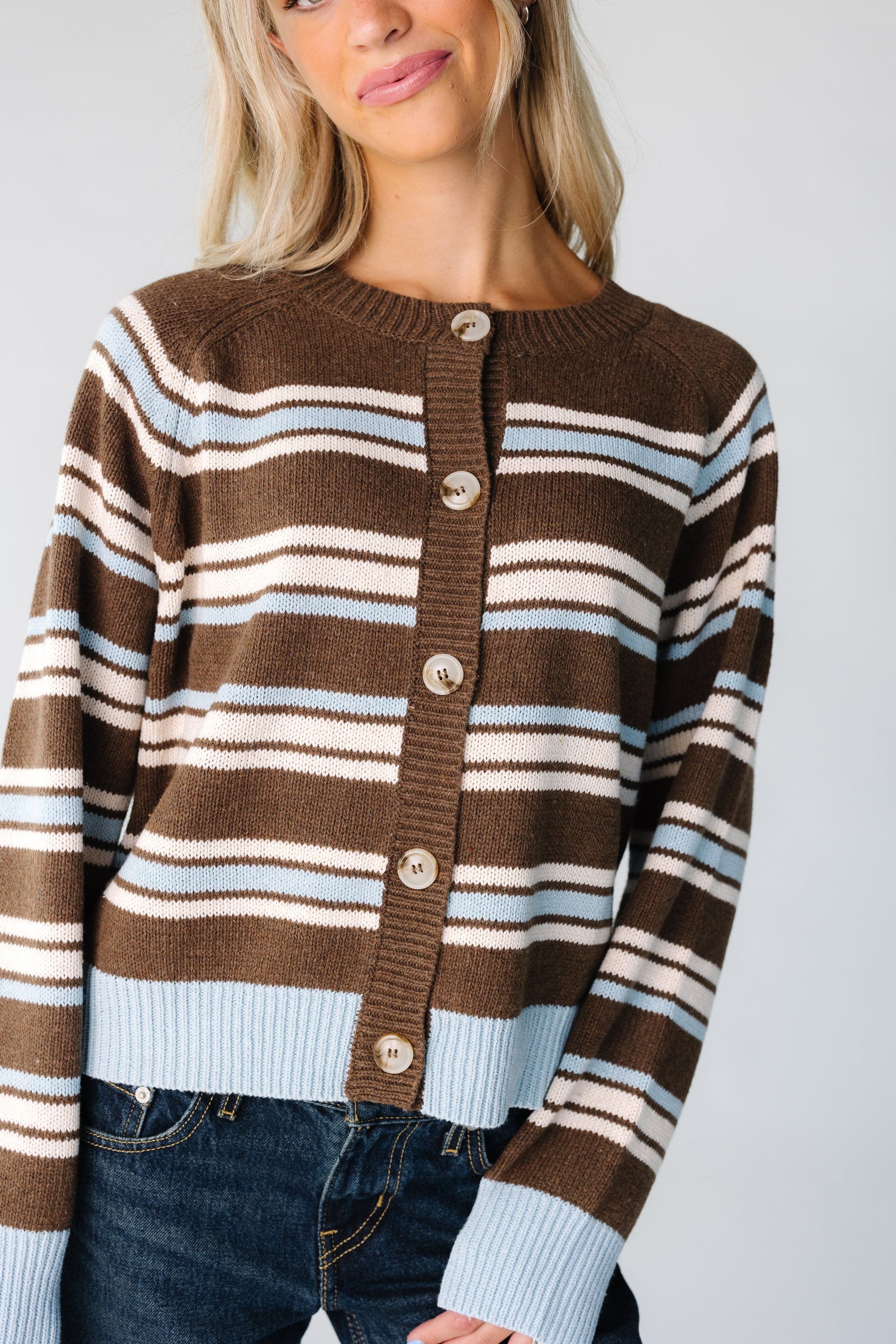 Koko Button Down Cardigan WOMEN'S CARDIGAN Mod Ref 