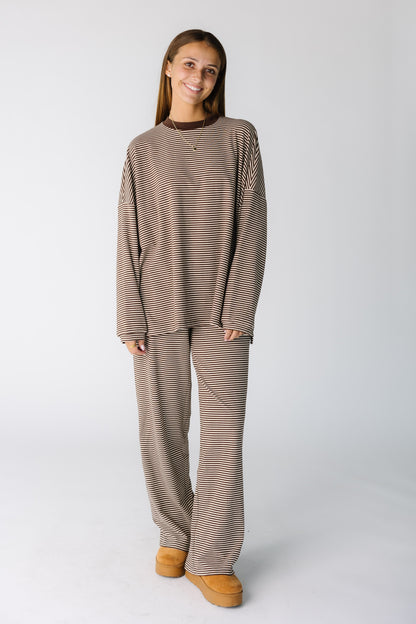 Cutie Everyday Stripe Set Women's Set brass & roe 