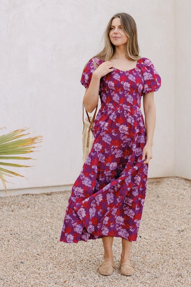 Citrus Bryn Smocked Dress - Summer WOMEN'S DRESS Citrus 