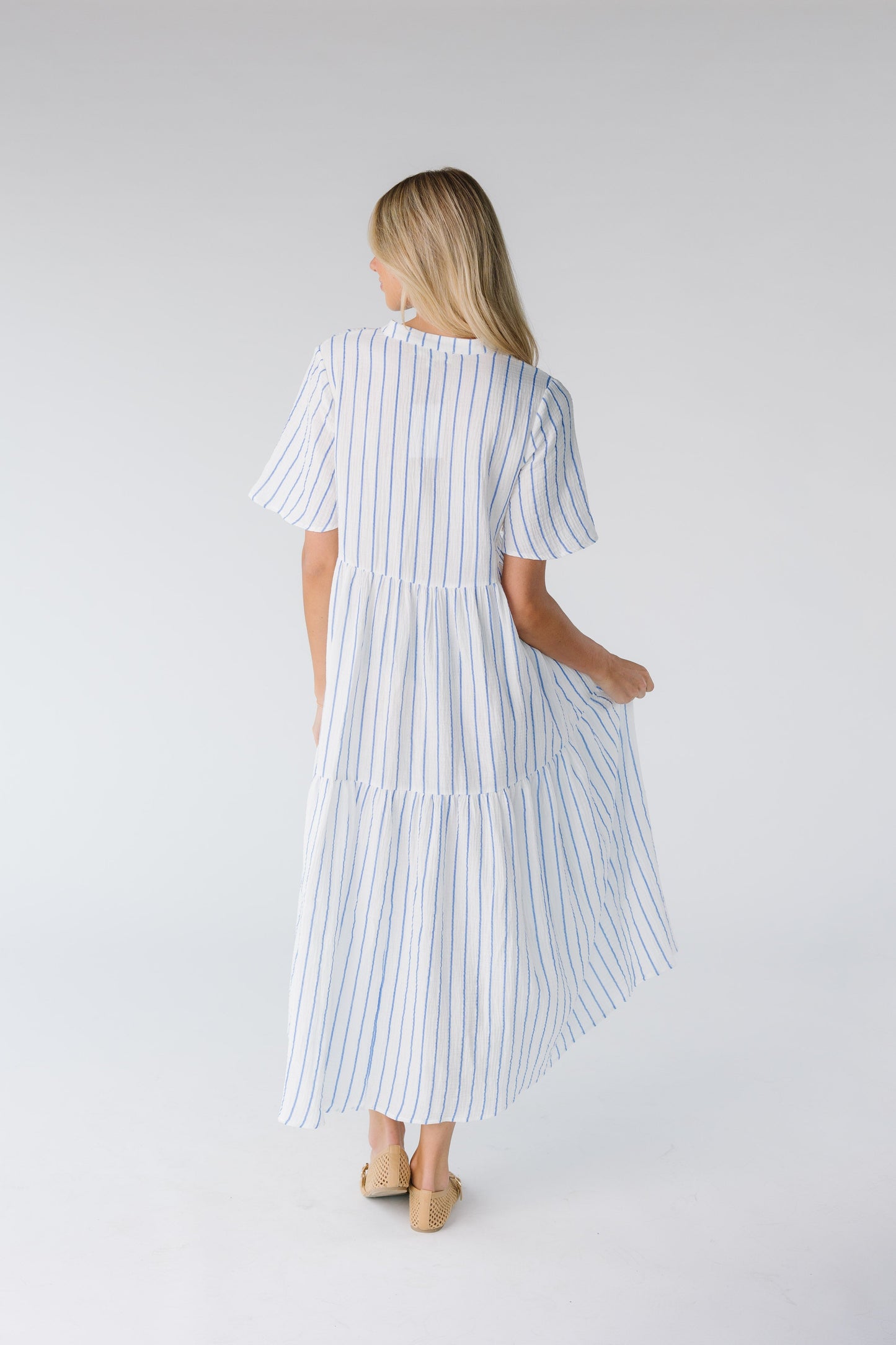 Brass & Roe Pondering Gauze Dress - Summer WOMEN'S DRESS brass & roe 