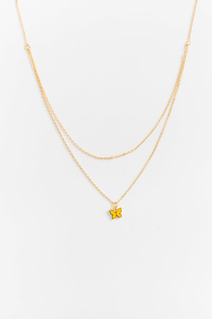 Cove Necklace Dainty Butterfly Gold WOMEN'S NECKLACE Cove Accessories 