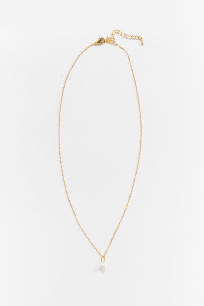 Cove Necklace Dressed Up Pearl Gold WOMEN'S NECKLACE Cove Accessories 