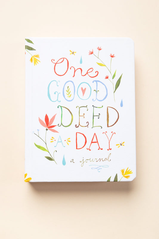 One Good Deed A Day - Journal FLORAL PRINT JOURNALS Called to Surf 