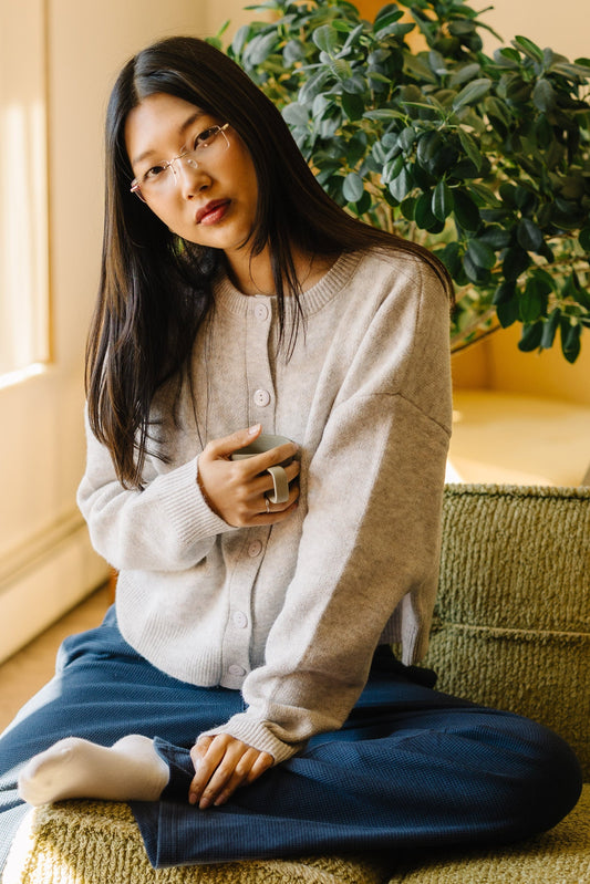 The Underestimated Knit Cardigan WOMEN'S SWEATERS Things Between 