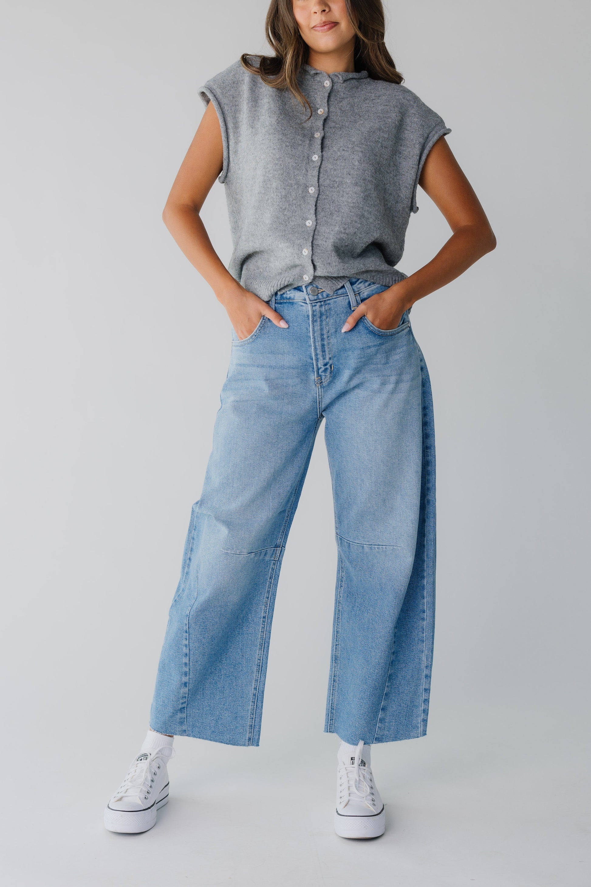 Lexie Barrel Jean - New WOMEN'S JEANS Just Panmaco Inc. 