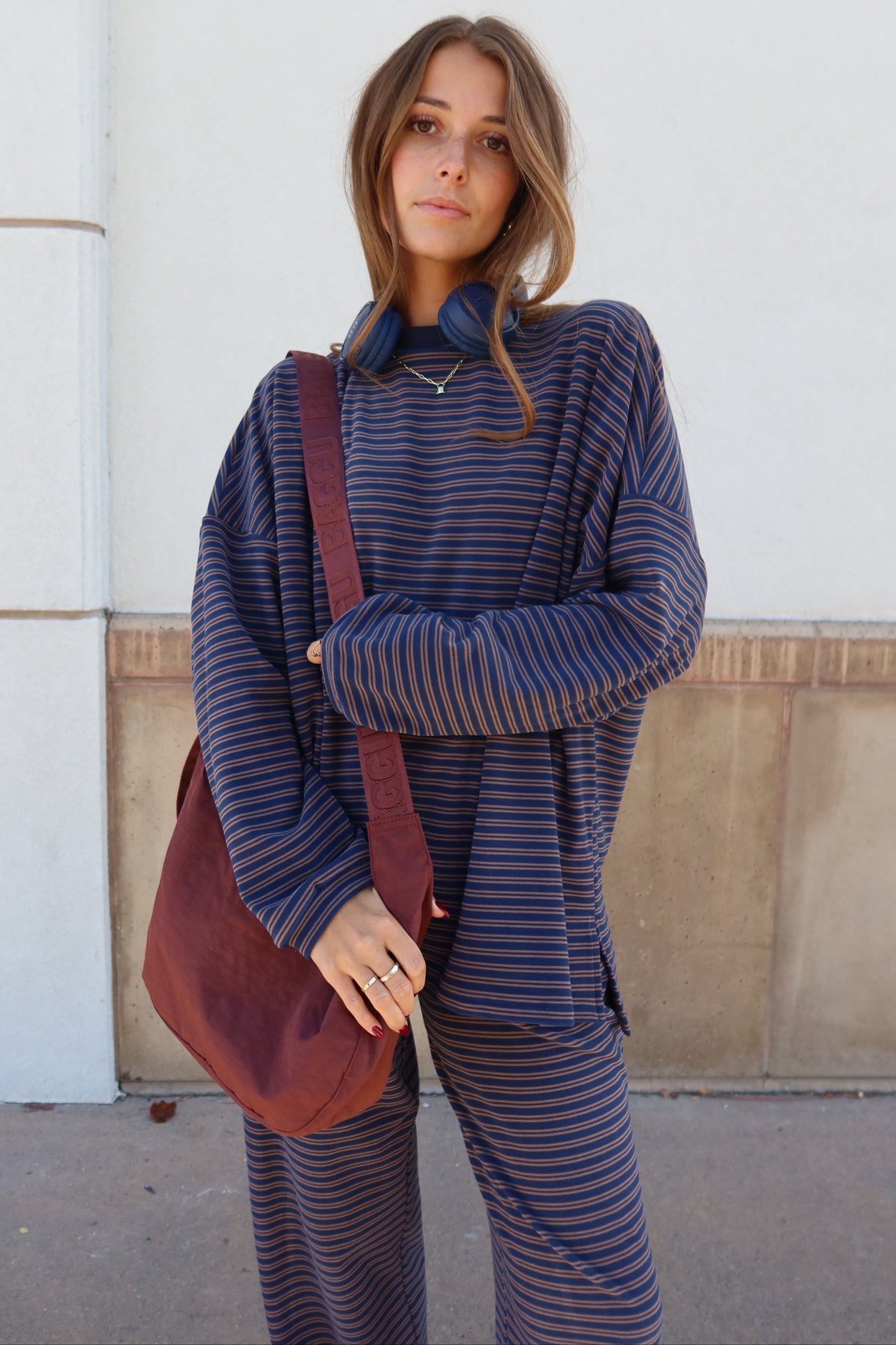 Cutie Everyday Stripe Set Women's Set brass & roe 