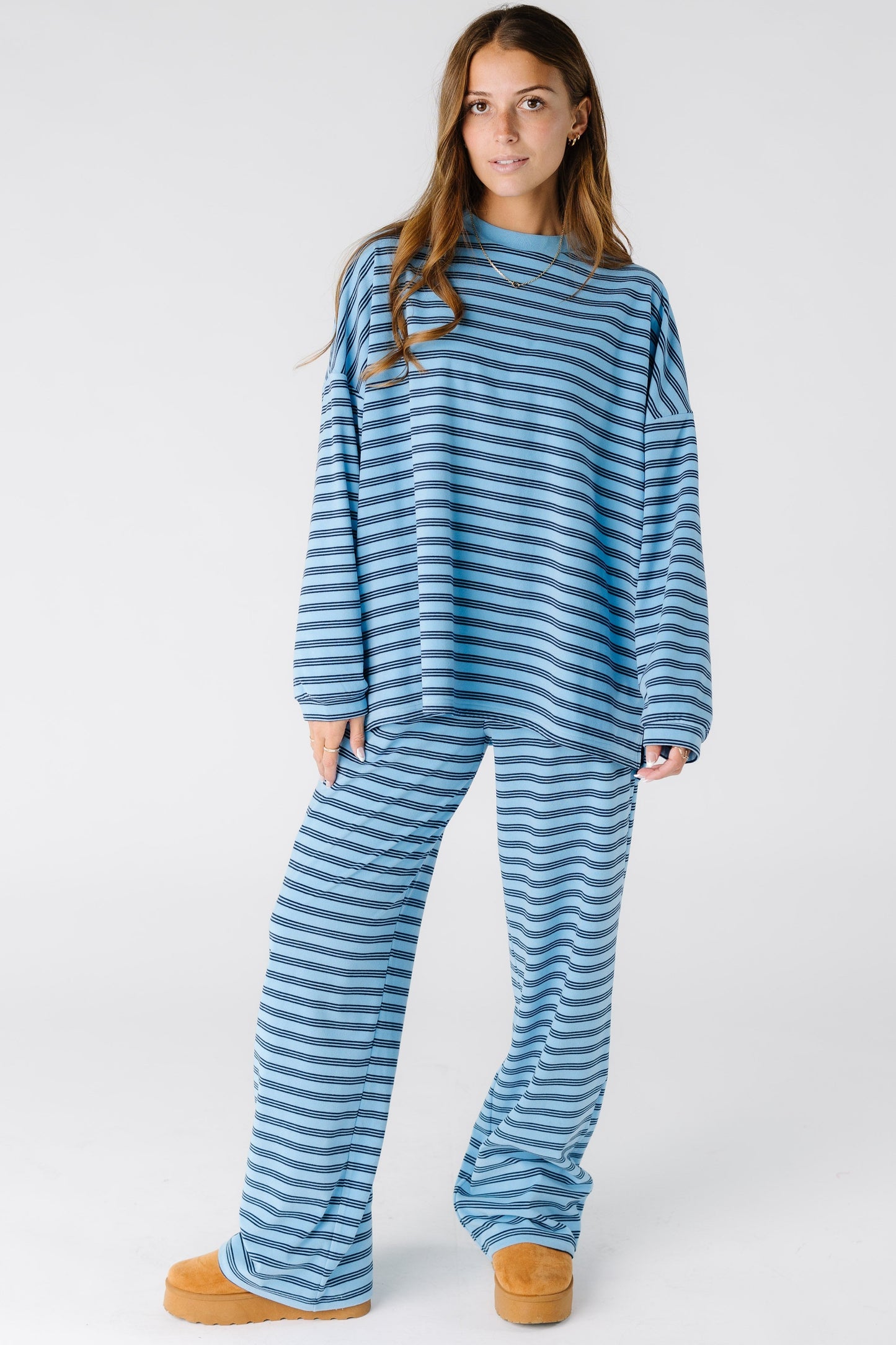 Cutie Everyday Stripe Set Women's Set brass & roe 