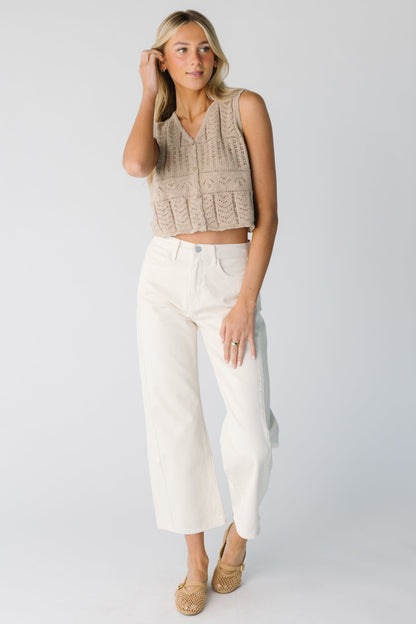 Barrel Jean - Cloud & Eucalyptus WOMEN'S DENIM Just Panmaco Inc. Cloud 24 