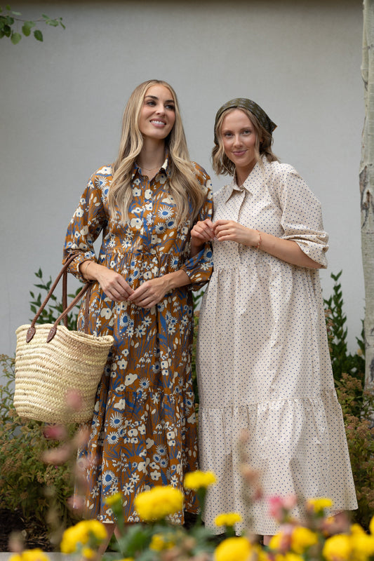 Brass & Roe Janice Button Down Dress WOMEN'S DRESS brass & roe 
