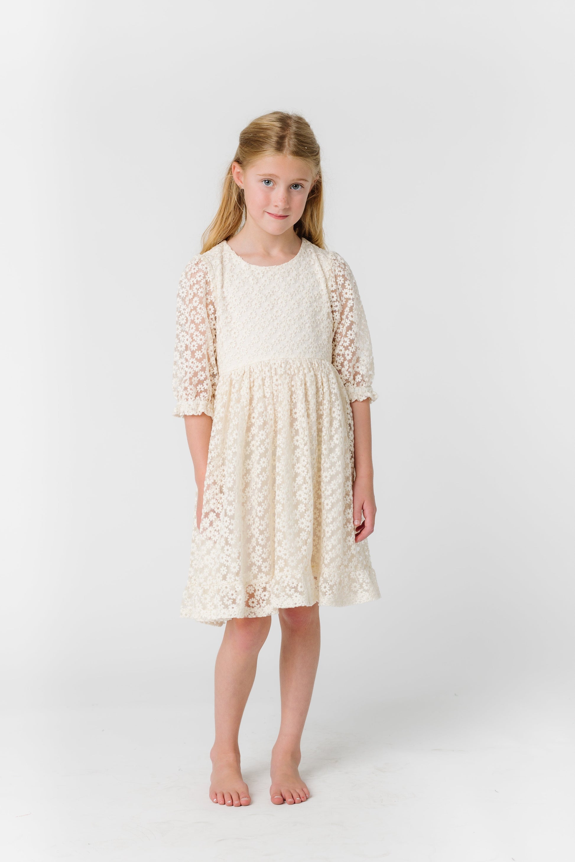 Brass & Roe It's Your Day Lace Girl's Dress