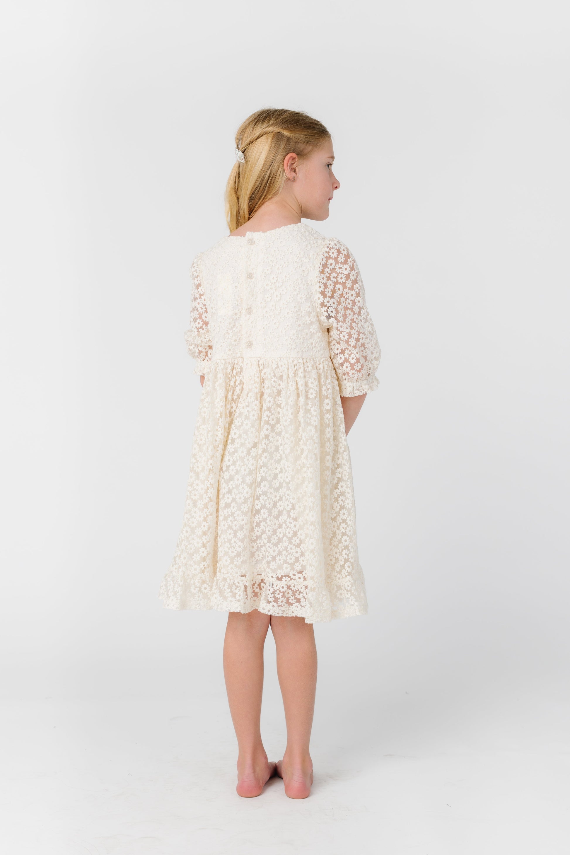 Brass & Roe It's Your Day Lace Girl's Dress – Called to Surf