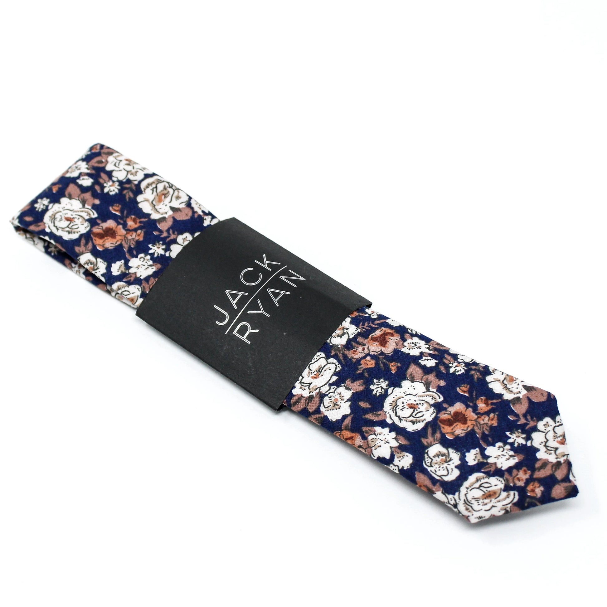 Jack Ryan - Colton Floral Tie - Navy NAVY TIES Called to Surf 