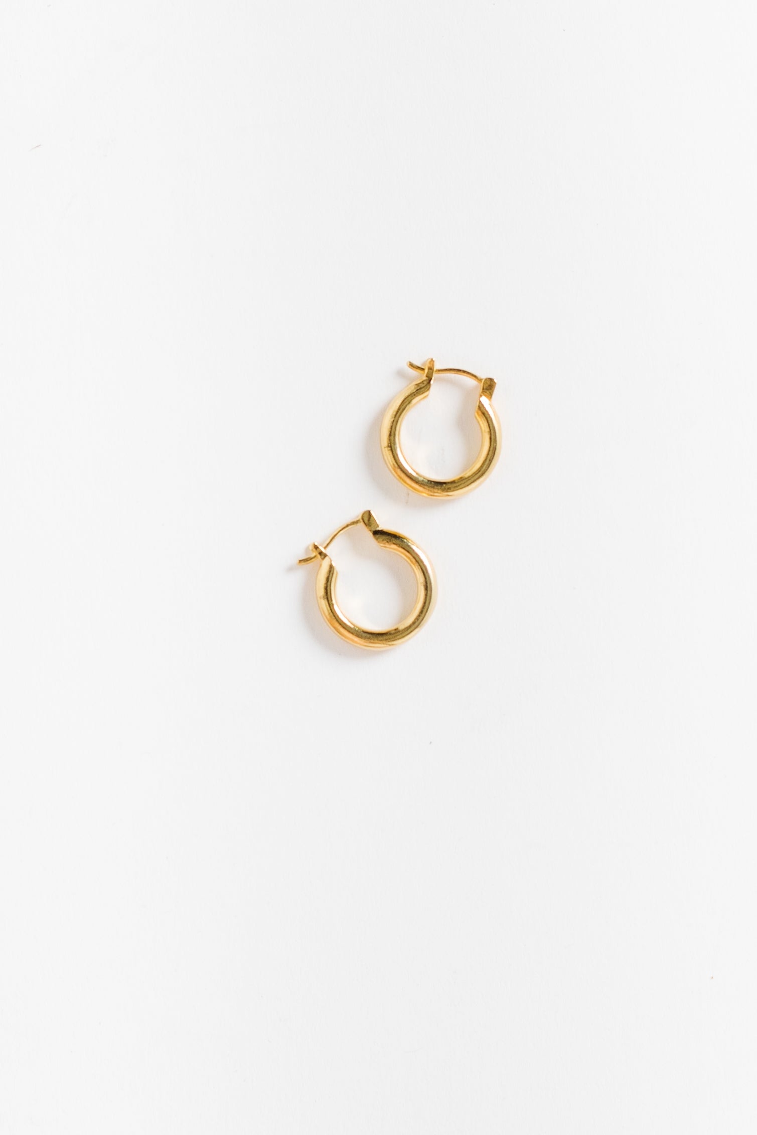 Cove Earrings Small Huggie Gold WOMEN'S EARINGS Cove Accessories 