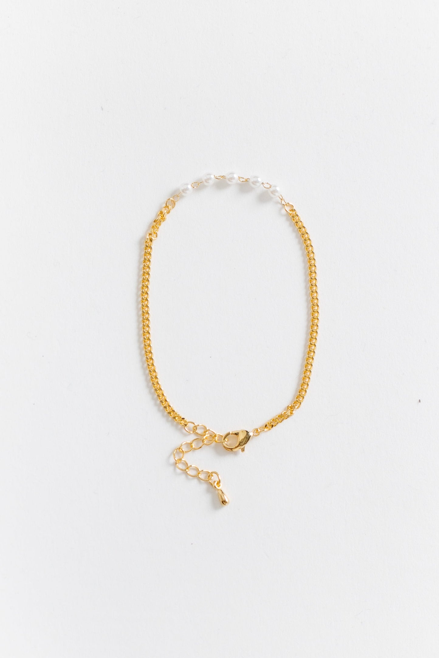 Cove Lovely Pearl Bracelet WOMEN'S BRACELET Cove Accessories Gold OS 