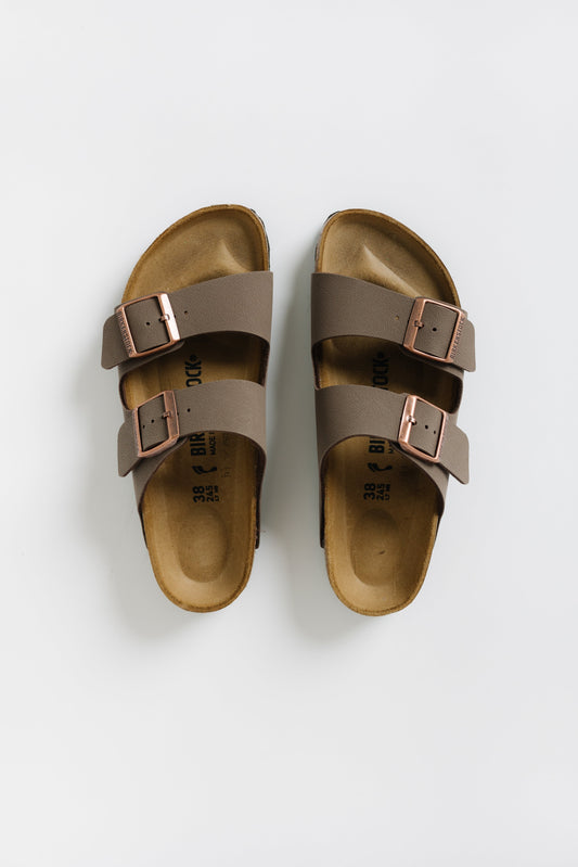 Birkenstock Arizona Birkibuc - Mocha WOMEN'S SANDALS Birkenstock Mocha 36 