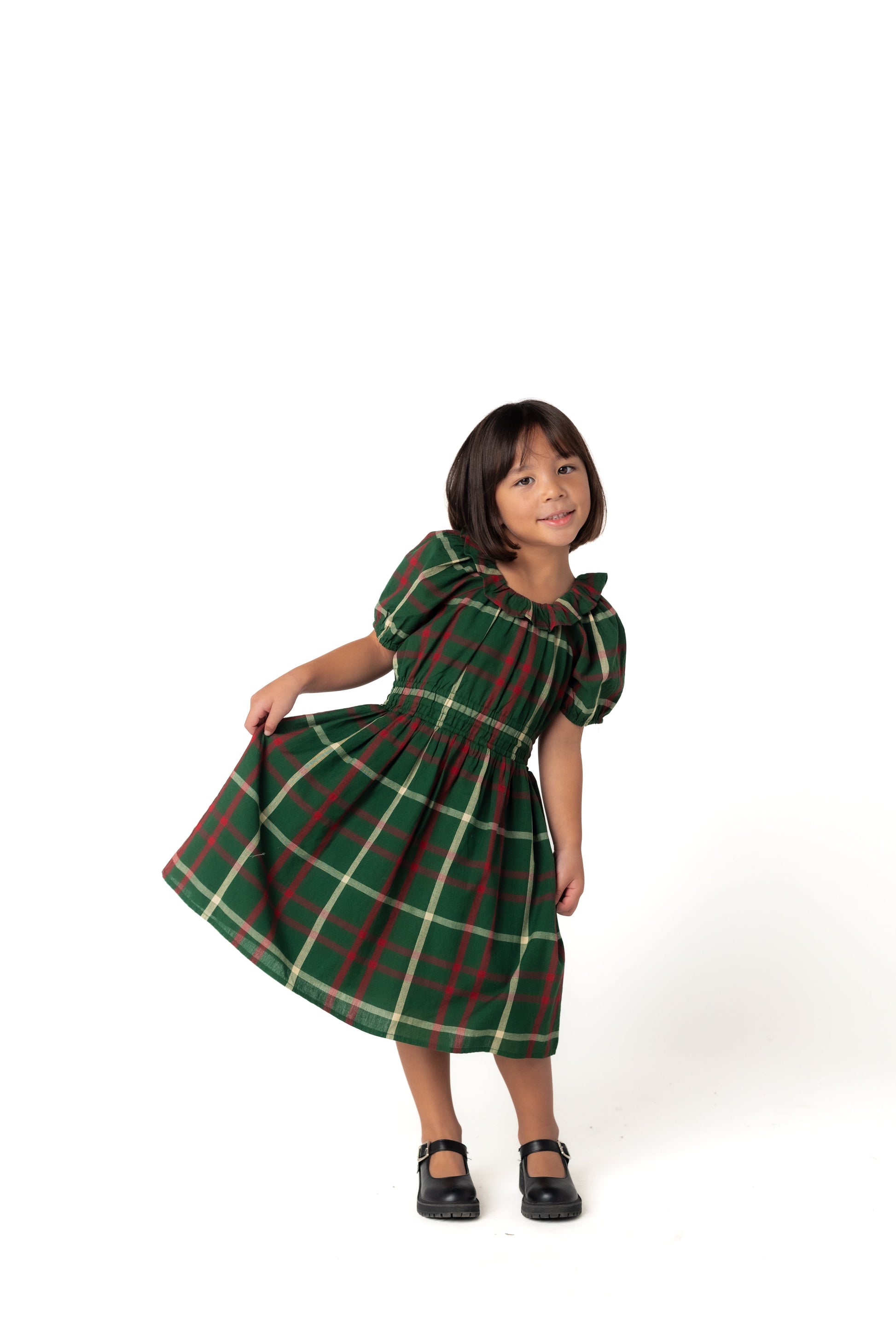 Citrus Reese Plaid Girl's Dress GIRL'S DRESS Citrus 