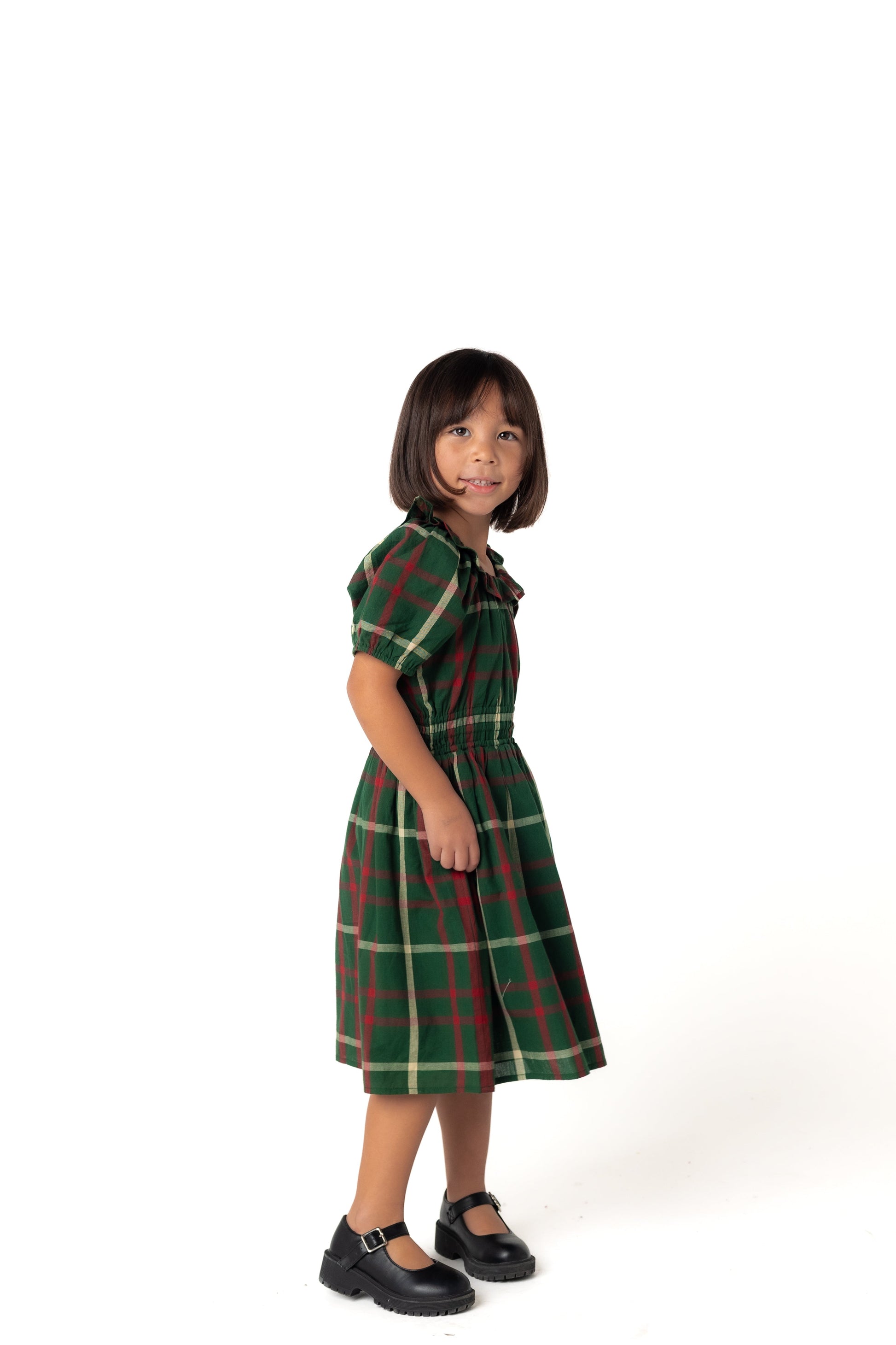 Citrus Reese Plaid Girl's Dress GIRL'S DRESS Citrus 