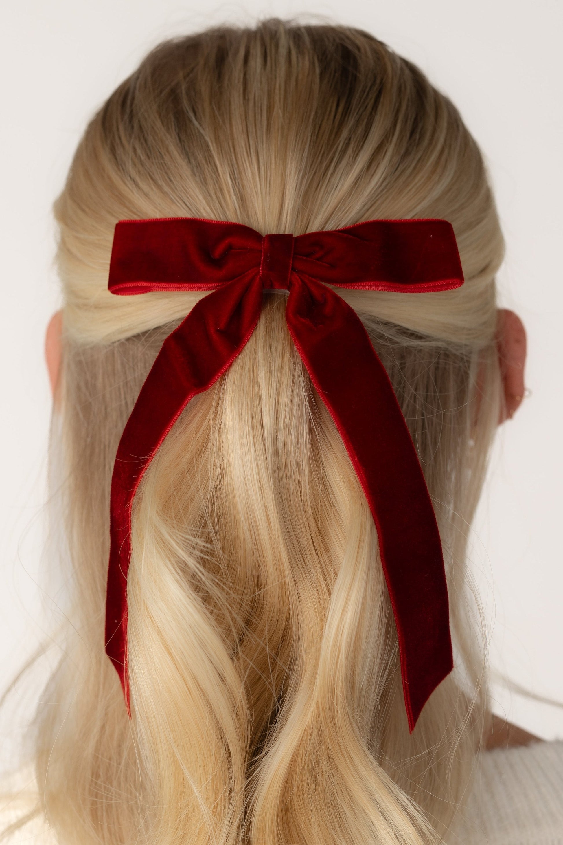 Cove Dressy Petite Velvet Bow WOMEN'S HAIR ACCESSORY Cove Accessories 