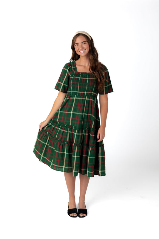 Citrus Reese Plaid Dress WOMEN'S DRESS Citrus 