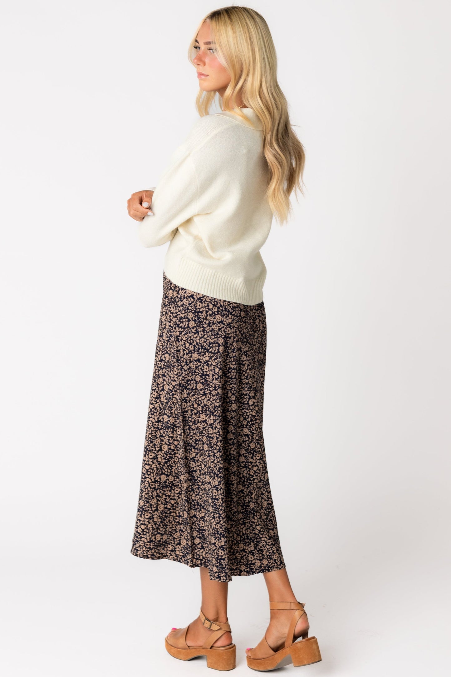 Brass & Roe The Jena Skirt WOMEN'S SKIRTS brass & roe 