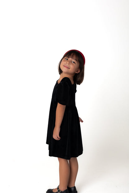 Brass & Roe Monaco Girl's Velvet Dress GIRL'S DRESS brass & roe 