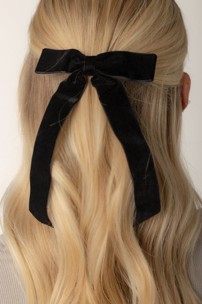 Cove Dressy Petite Velvet Bow WOMEN'S HAIR ACCESSORY Cove Accessories 