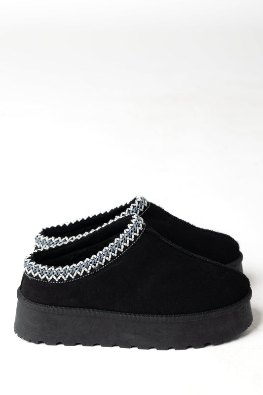 Braided Platform Slipper Women's Slippers Top Guy Black 5.5 