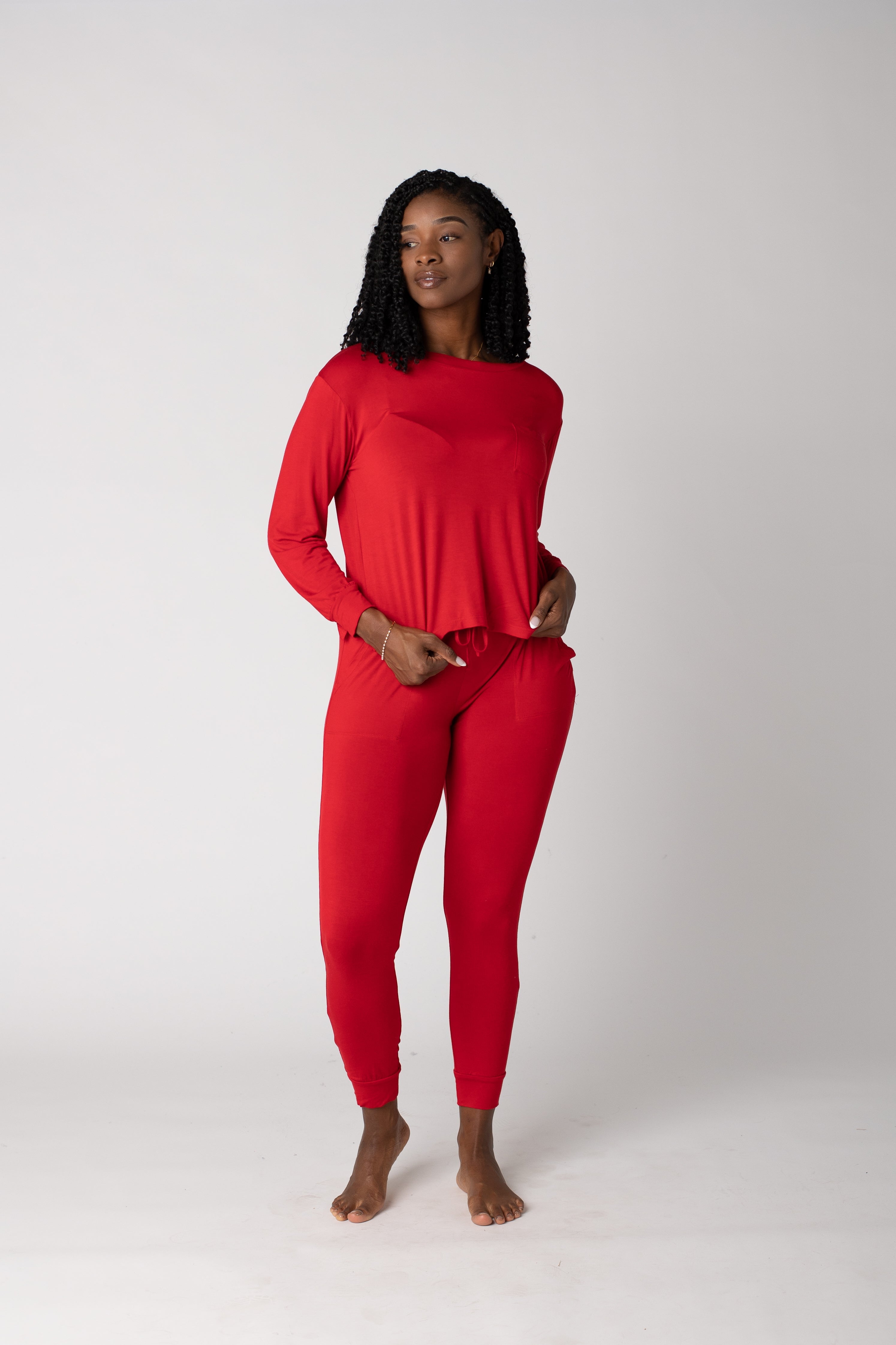 Womens pajama 2025 jogger set