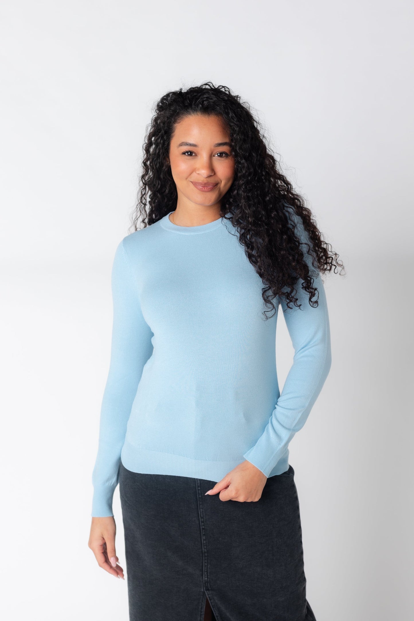 Saylor Soft Sweater WOMEN'S SWEATERS Be Cool Sky S 