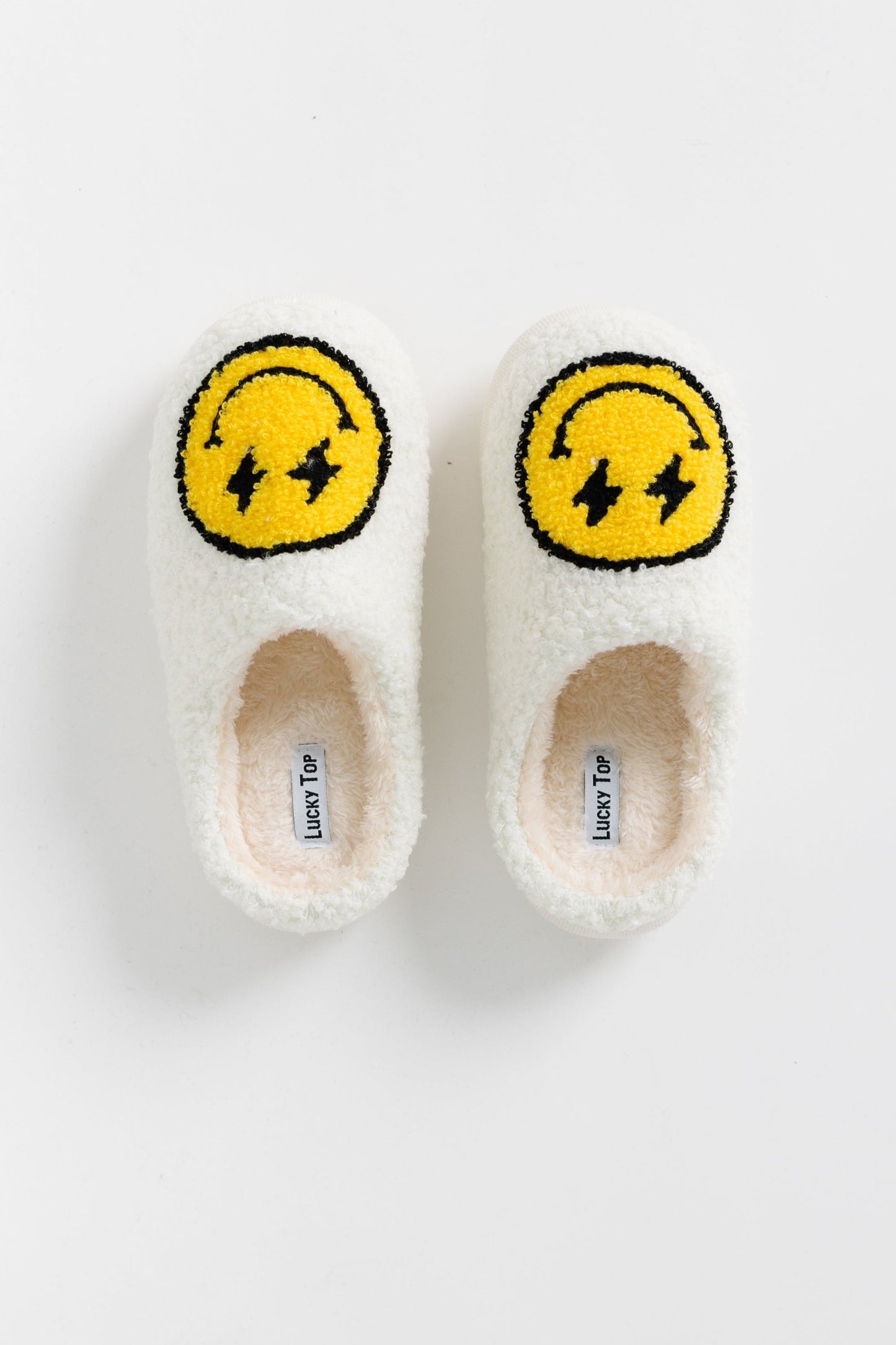 Kid's Smile Slippers Girl's Slippers Top Guy Yellow 1 