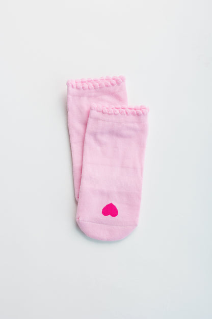 Cove Heart Ankle Socks WOMEN'S SOCKS Cove Accessories 