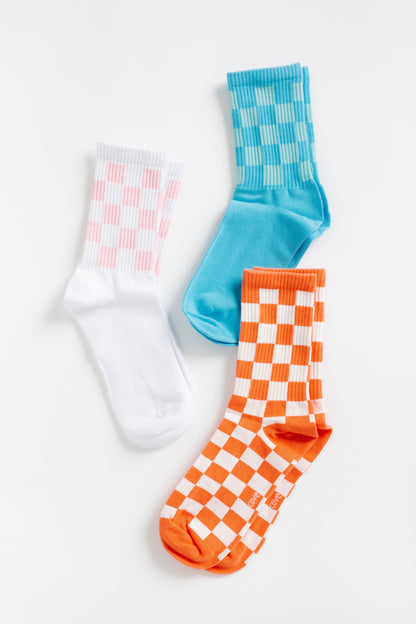 Cove Checker Retro Socks WOMEN'S SOCKS Cove Accessories 